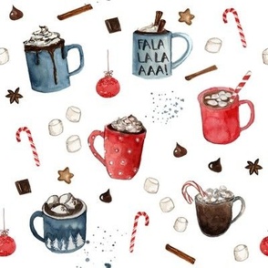 Christmas Hot Chocolate // White