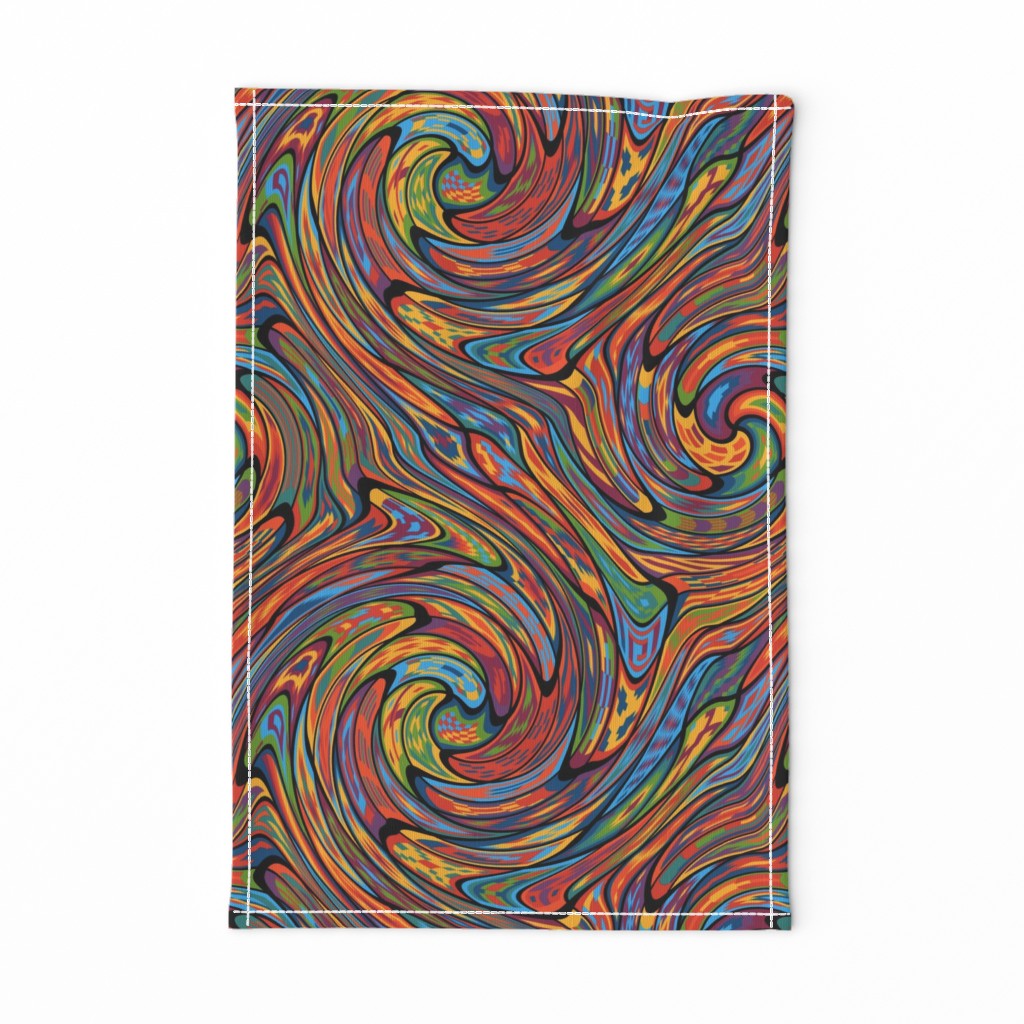 Psychedelic Pswirls - Digital Order (Large Scale)