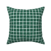 Christmas time abstract geometric checkered stripe trend pattern grid forest green