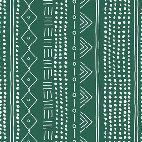 Christmas minimal mudcloth bohemian mayan abstract indian summer love aztec christmas forest green