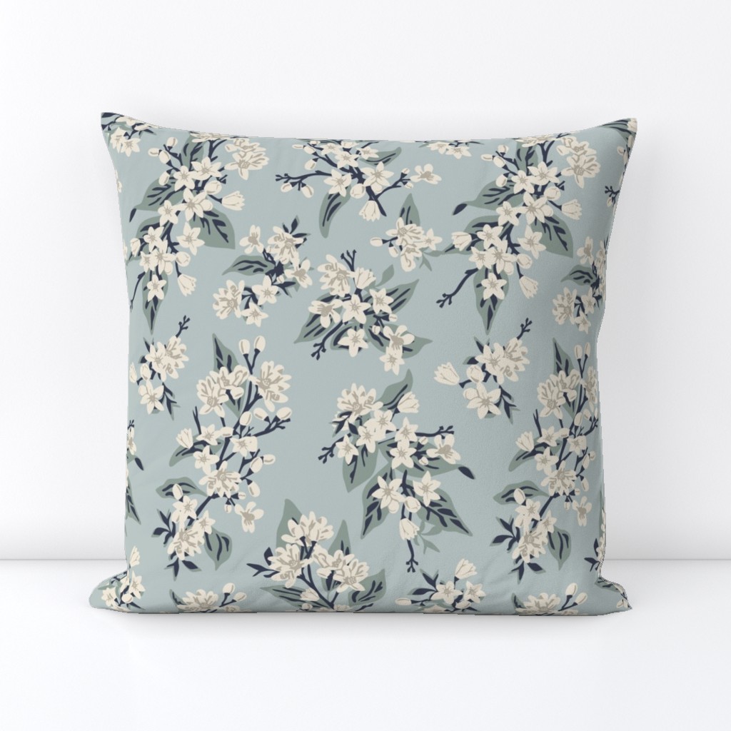 Flowers Only - Large - Blue