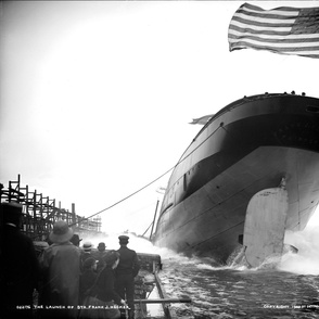 18-1     The Launch of Str. Frank J. Hecker ca 1905