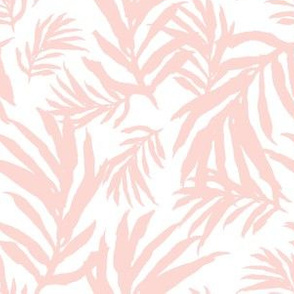 6" Pink Palm Fronds