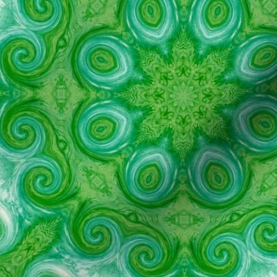 Evergreen Mandala Pattern