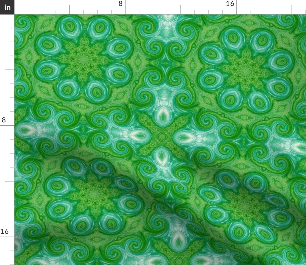 Evergreen Mandala Pattern