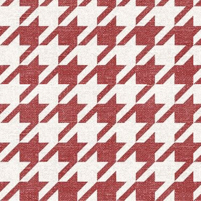 Houndstooth in Red