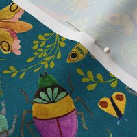 Beautiful Bugs {Teal} - medium