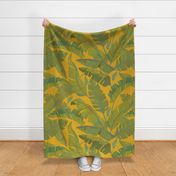 Large Scale Banana Leaves mustard