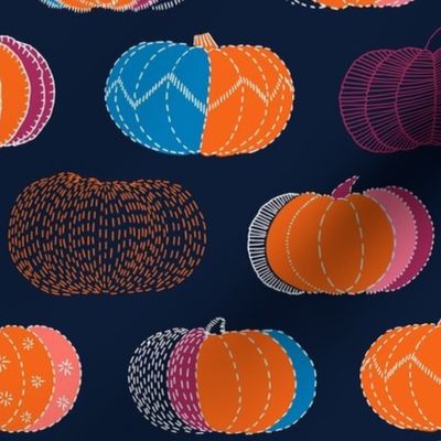 Pumpkin Embroidery