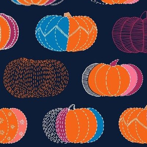 Pumpkin Embroidery