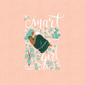 Smart Girl - v4 - PillowSqr