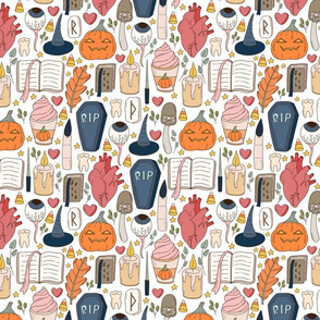 Fun and Funky Halloween pattern.