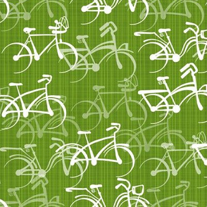 Biking | Lime Faux Texture | Standard Size