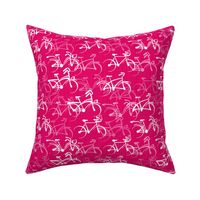 Biking | Pink Faux Texture | Standard Size