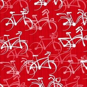 Biking | Red Faux Texture | Standard Size