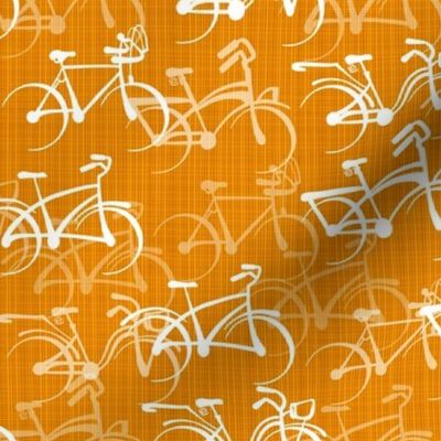 Biking | Orange Faux Texture | Standard Size