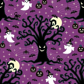 happy spooky halloween ★ purple
