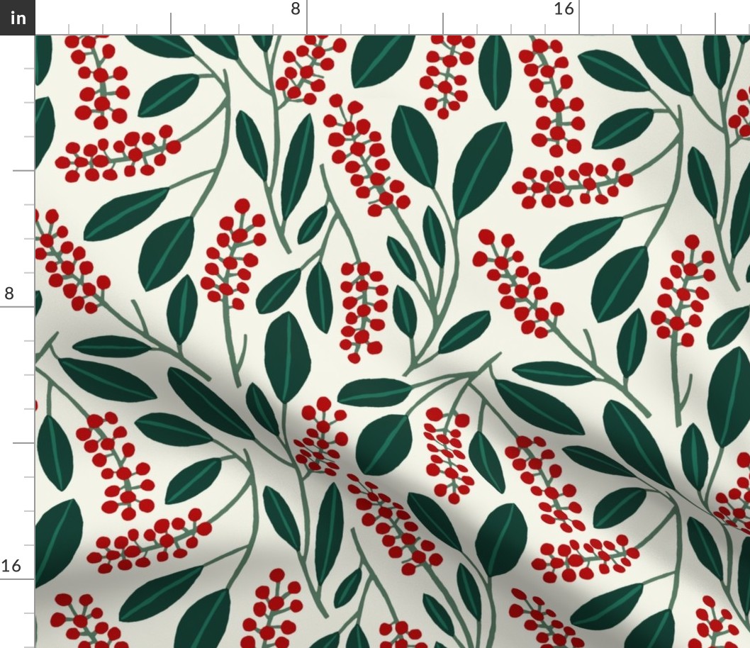 POKEBERRY 12" red green white