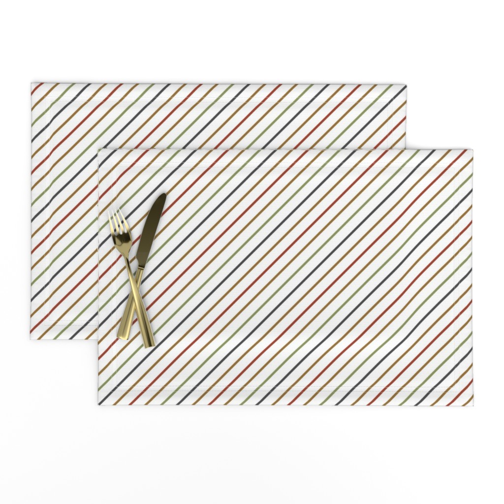 Retro Candy Cane stripe-4x4