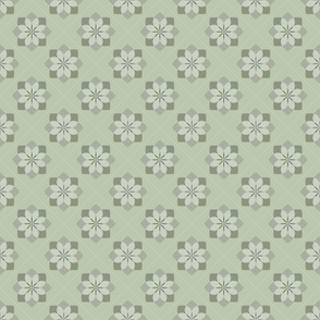 Zen Lotus Flower Expanded, Sage Green, Jumbo