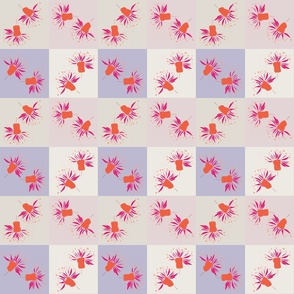 Blossoms Patchwork Quilt