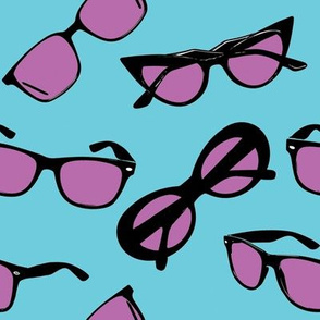 Sunglasses - Violet lens