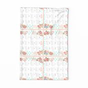 2020 Tea Towel Vintage Rose