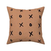 xoxo on Red Clay Linen