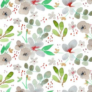 christmas floral small