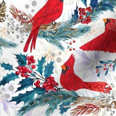 Christmas Cardinals