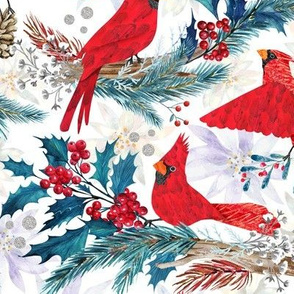 Christmas Cardinals