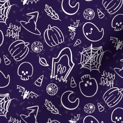 Spooky Cute Halloween- (Purple)