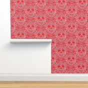 Lace Skulls {Pink} -large