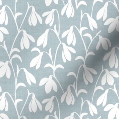 Snowdrop - Dusty Blue