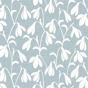 Snowdrop - Dusty Blue