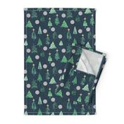 Oh Christmas Tree  (navy) 