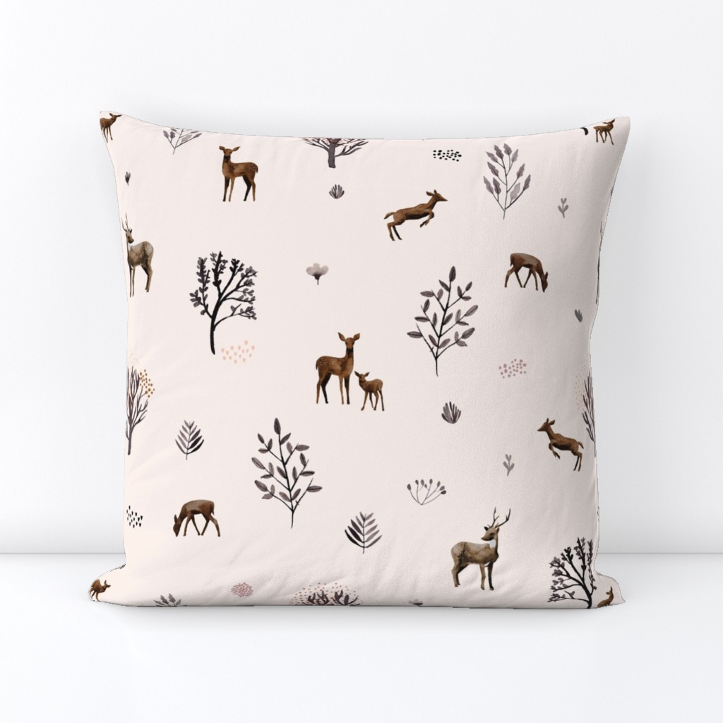 deer in the forest