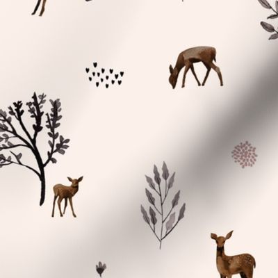 deer in the forest