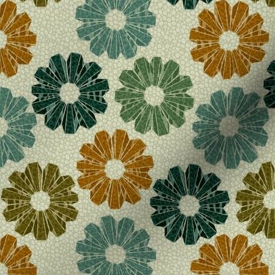 art deco floral 