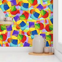 Candy Rainbow Geometric