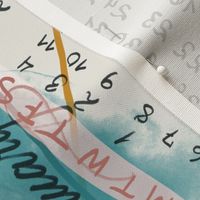 Hand  Lettering 2020 Watercolor Calendar