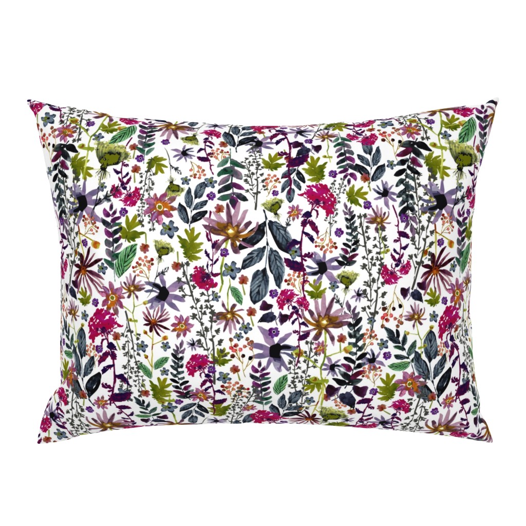 Jewel Tones Floral - Medium Size