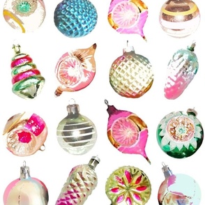 Large Vintage Ornaments