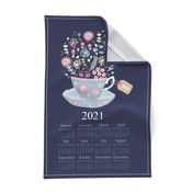 Tea Time 2021 Tea Towel Calendar