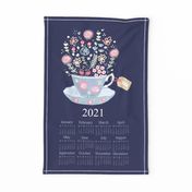 Tea Time 2021 Tea Towel Calendar