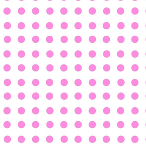 Pink Spots on White #1 (medium)