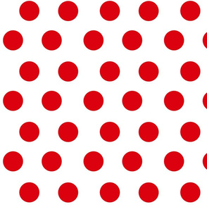 Red Spots on White