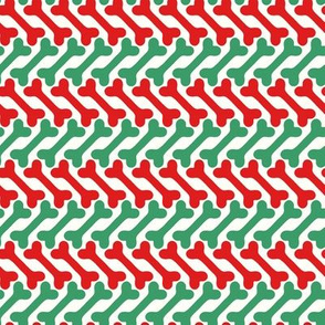 christmas bone stripes