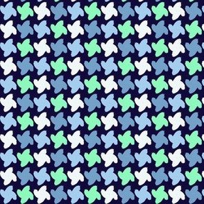 Houndstooth blue, p108