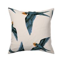 Swooping Swallow Vanilla // large